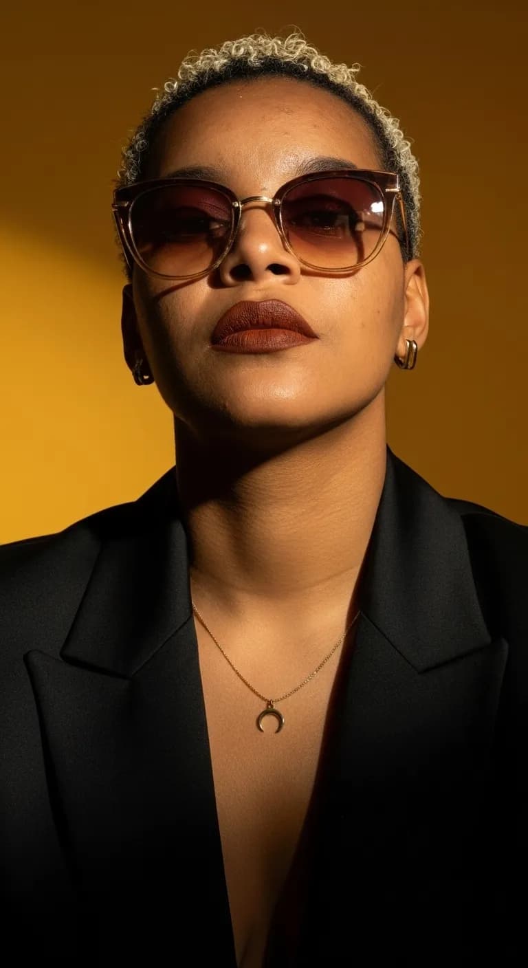 Golden Confidence Portrait