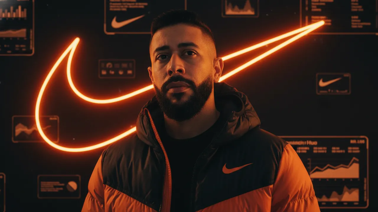 Futuristic Sports Branding Cinematic Portrait Template