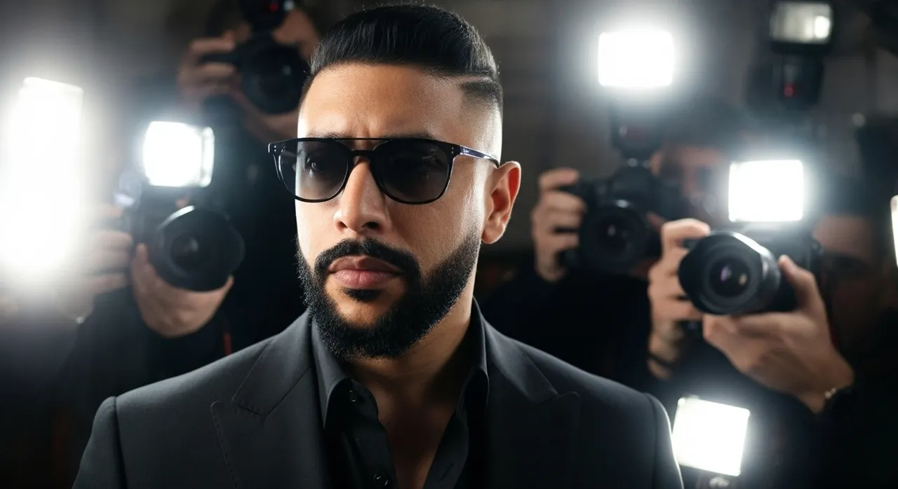 Cinematic Paparazzi Celebrity Portrait