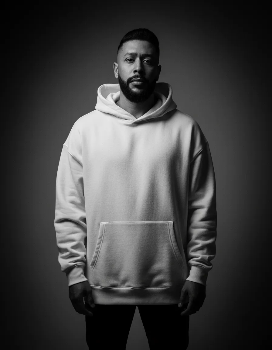 Timeless Monochrome Editorial Portrait