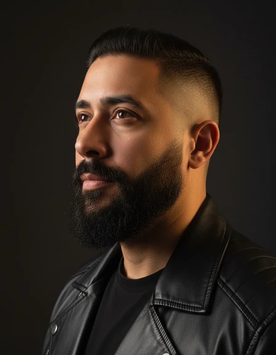 Ultra-Photorealistic Dramatic Golden Light Cinematic Portrait Template