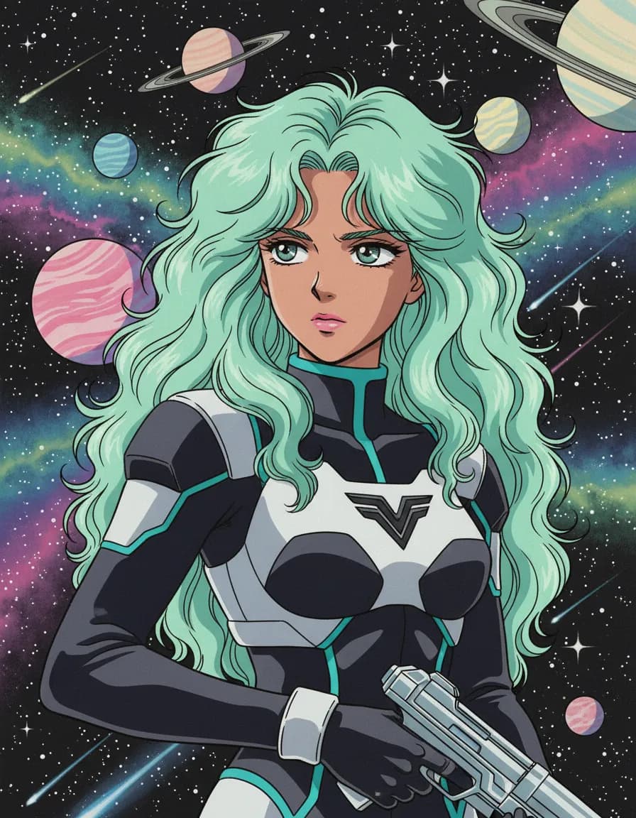 1980s Anime Cosmic Screencap