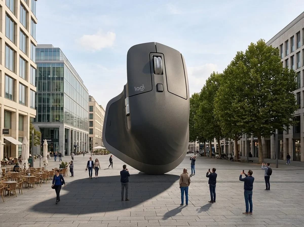 Giant Product Art Installation Photorealistic Street Photography