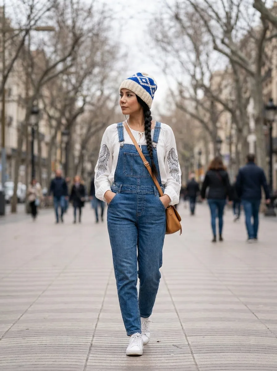 Ultra-Photorealistic Fashion Editorial Portrait of Young Woman