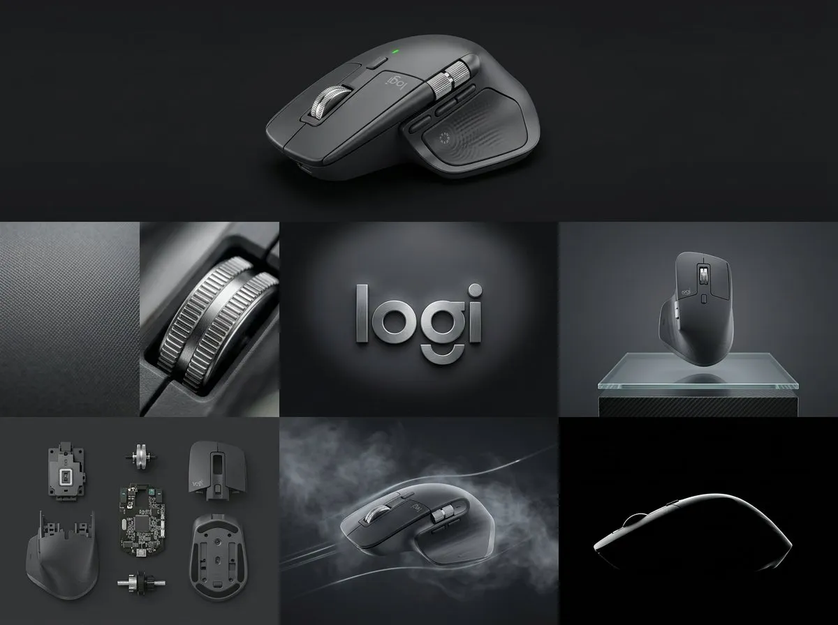 8K Studio Editorial Seven-Panel Product Showcase - Premium