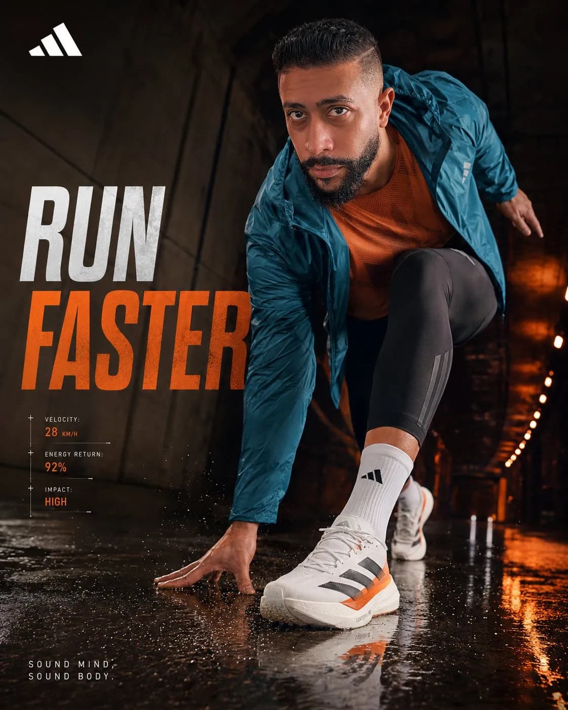Cinematic Adidas Sportswear Advertisement with 8K Resolution