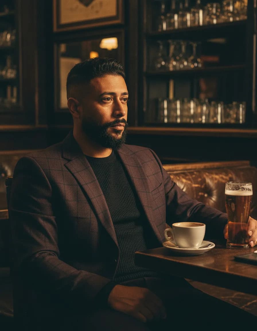 Gritty British Crime Cinema Lifestyle Portrait