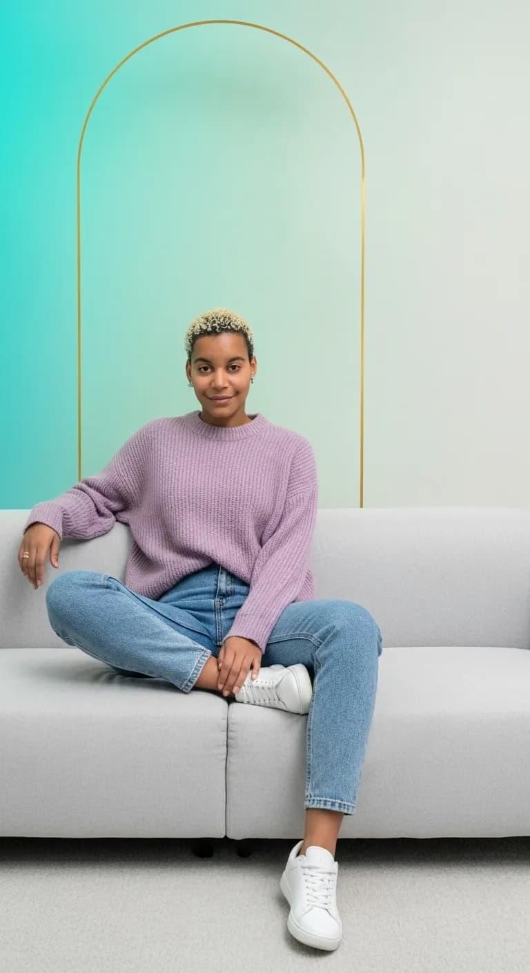 Modern Scandinavian Fashion Ad