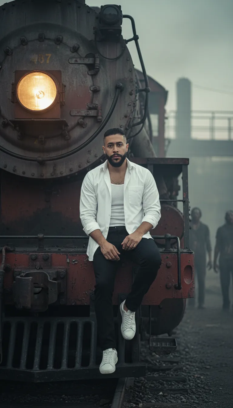 Ultra-Realistic Cinematic Train Portrait Identity Lock Template