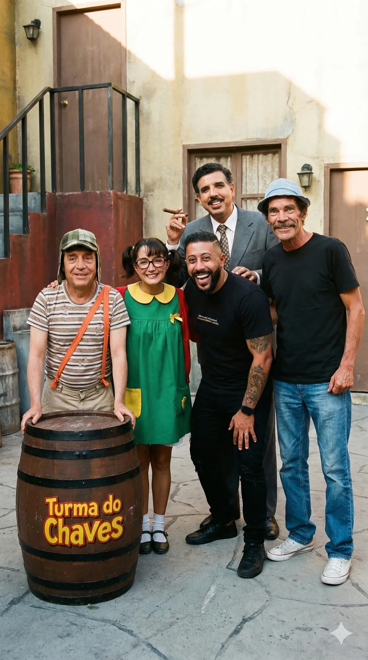 Nano Banana Version — Chavo del 8 Memory Photo