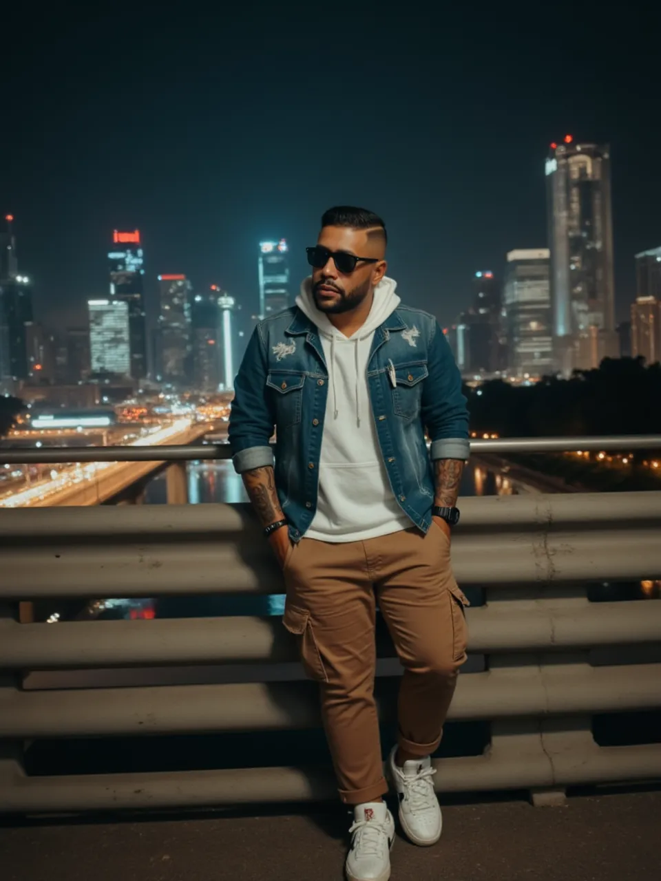 Nighttime Cinematic Street Photography