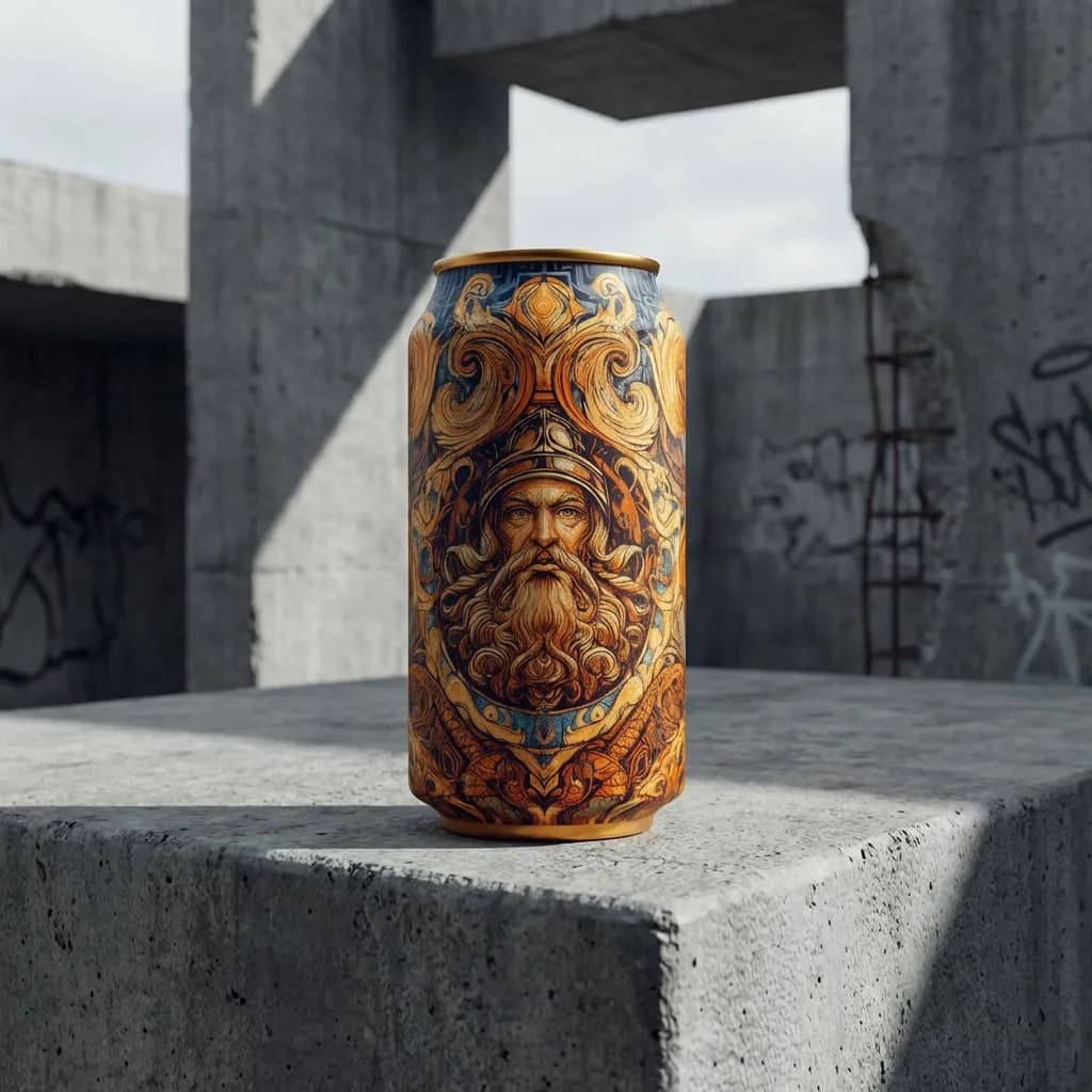 Industrial Product Photography with Brutalist Architecture
