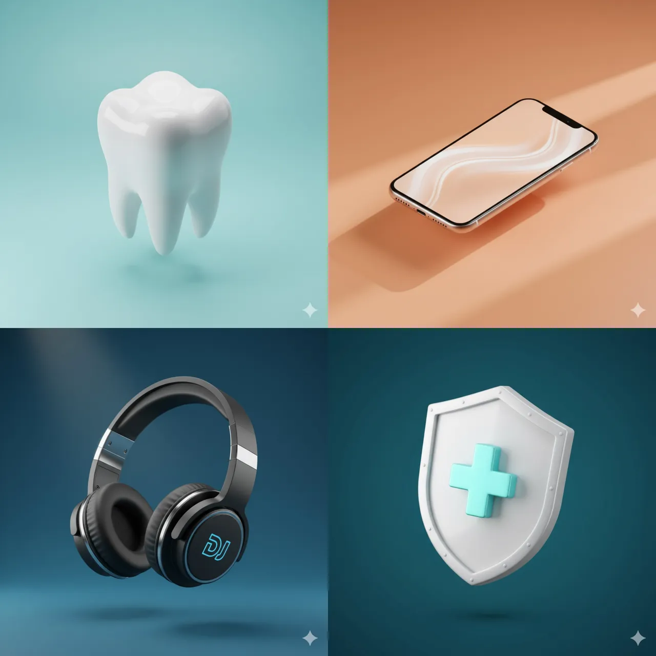 Premium Isometric 3D Hero Object Render