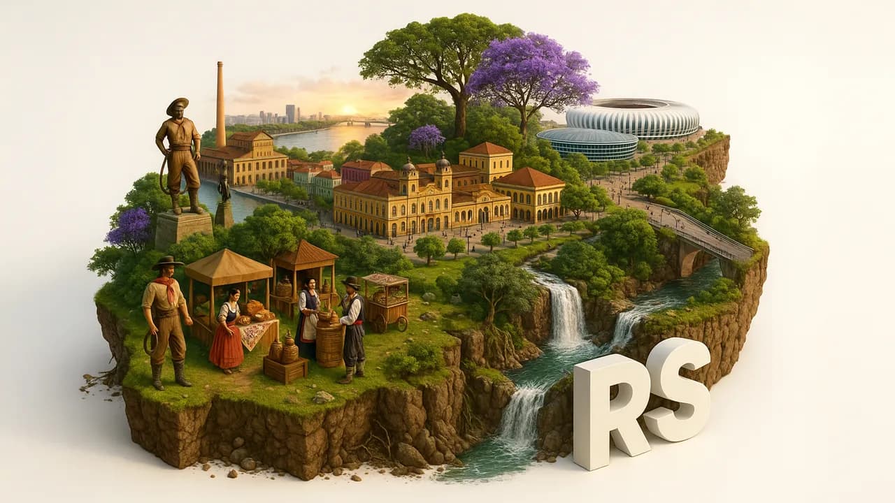 Diorama Hiper-Realista de Cidade e Cultura