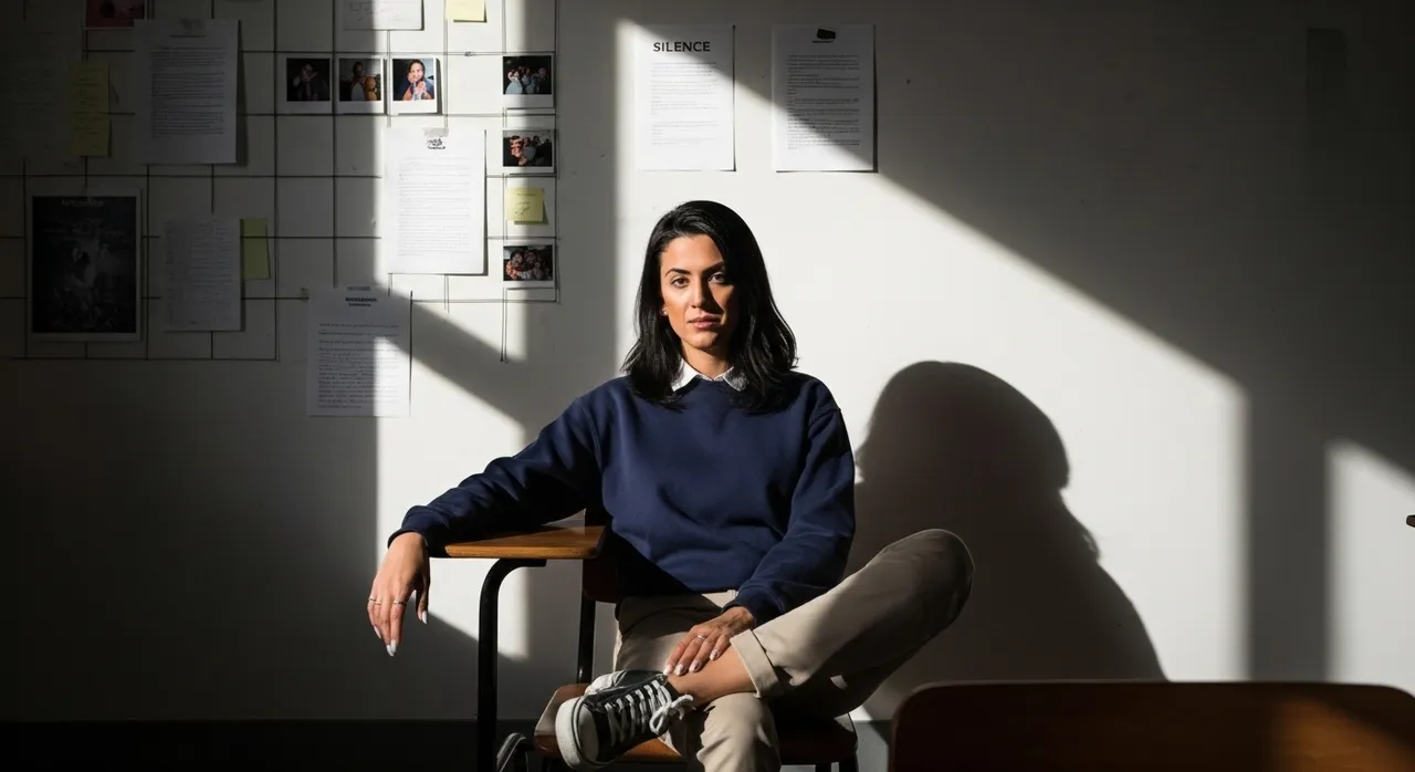 Strength in Stillness – Monochrome Power Portrait