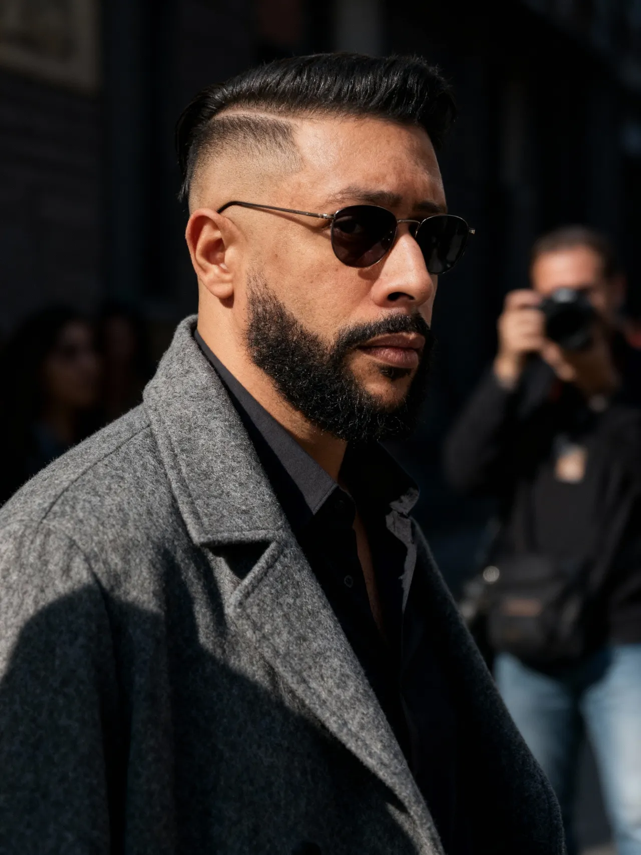 Cinematic Street Portrait with Sunglasses