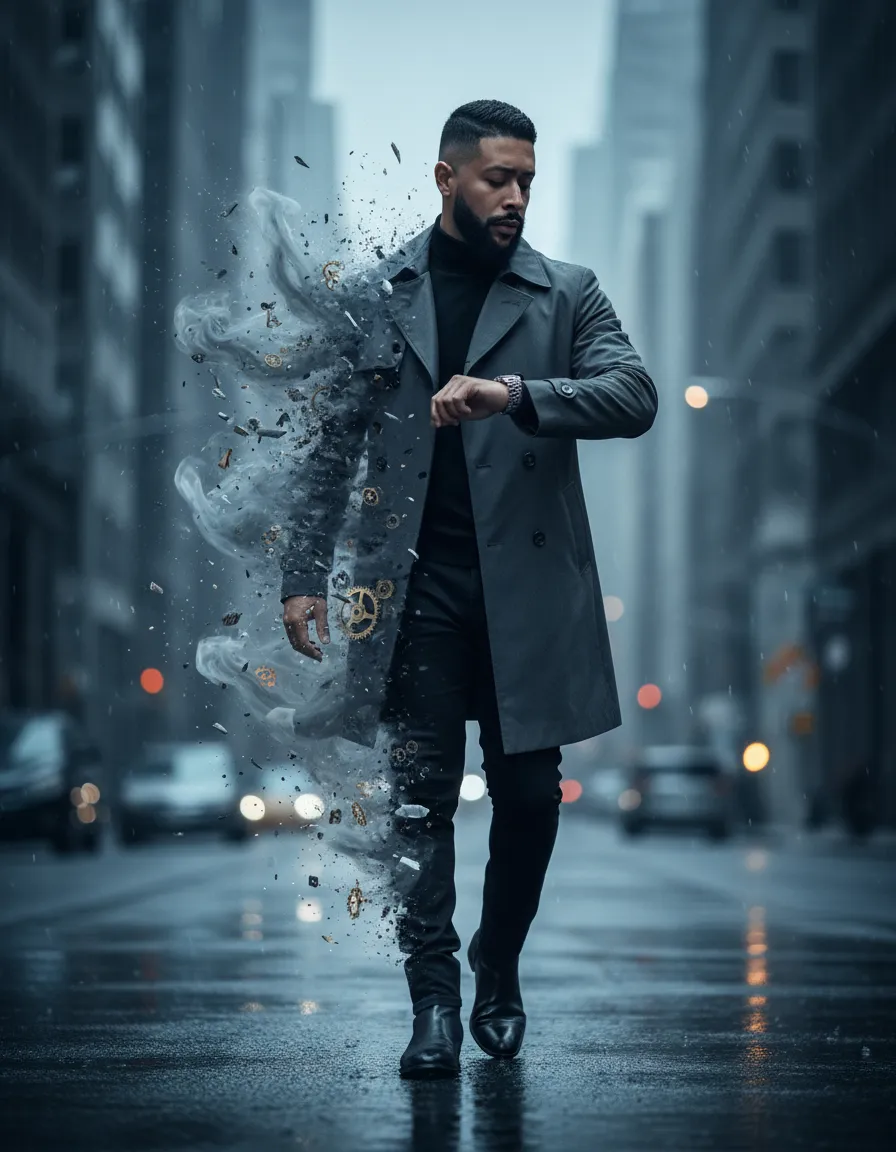 Disintegrating Gentleman in the Rain