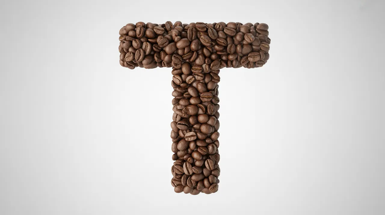 Text Style: Coffee Beans