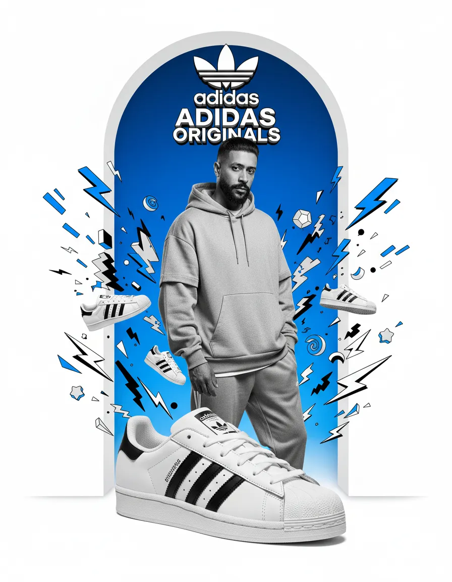 Sneaker Premium Brand Poster