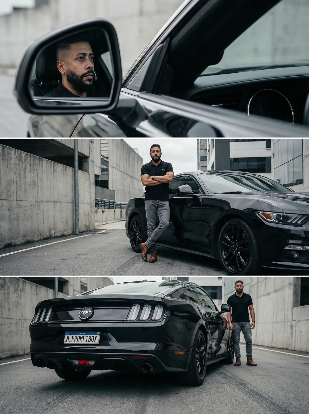 Cinematic Automotive Three-Perspective Photoshoot