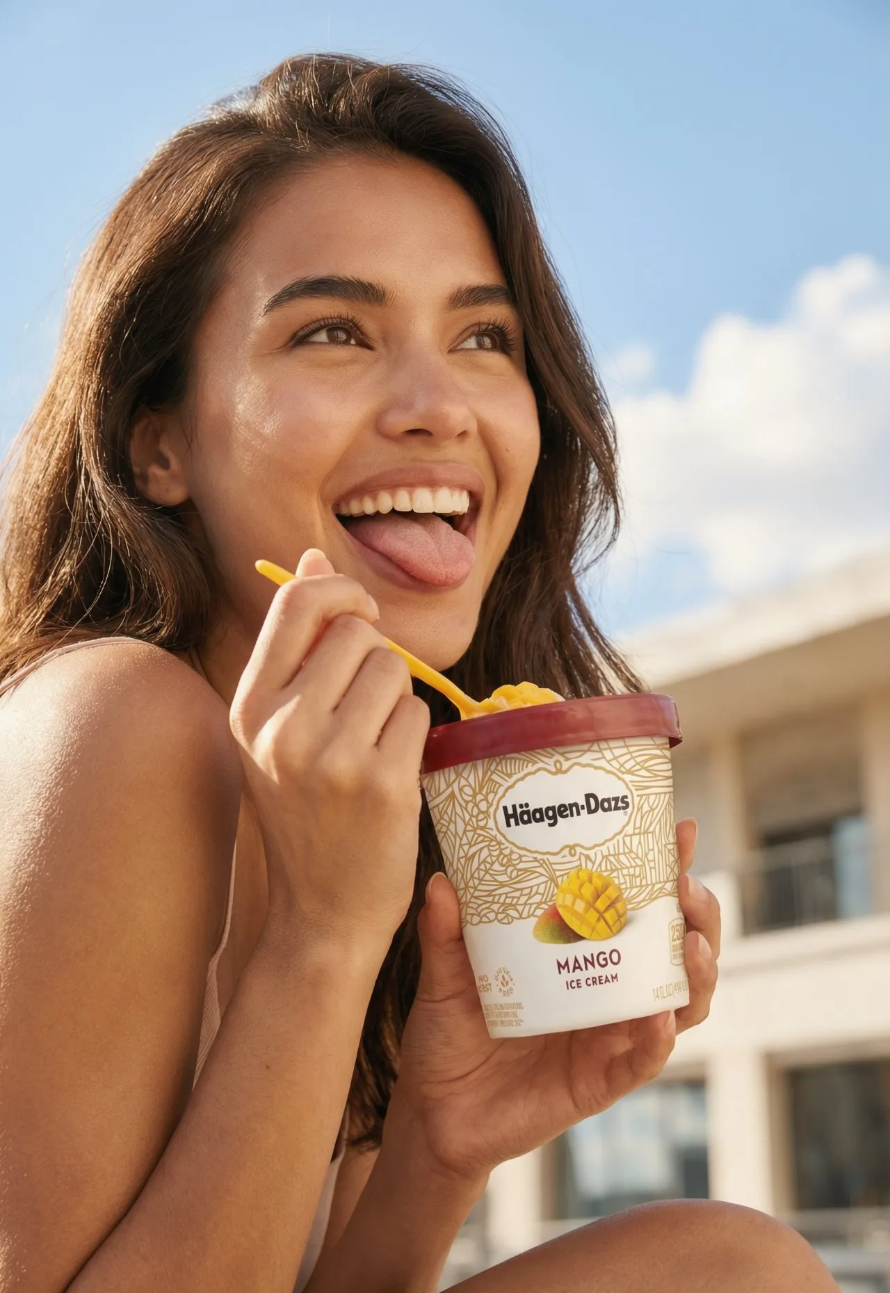 Lifestyle Commercial Product Photography — Summer Dessert Campaign