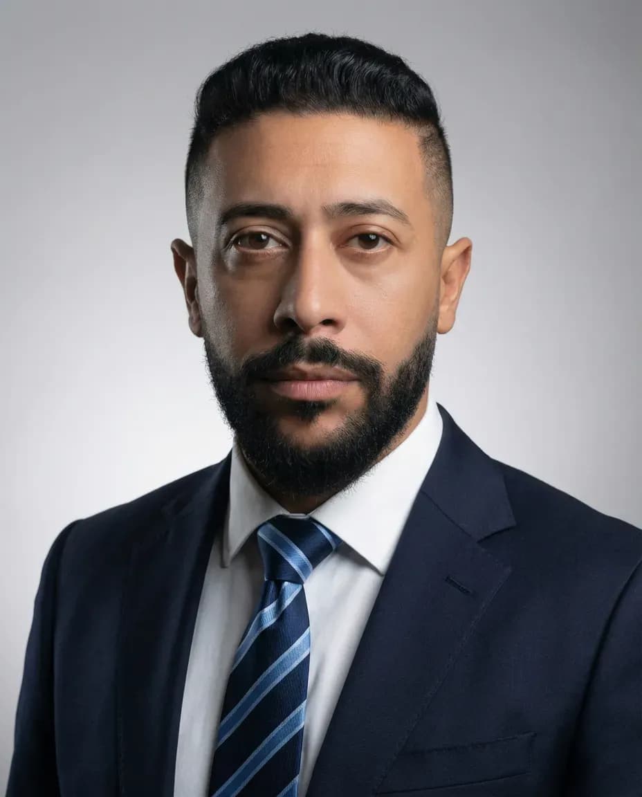 Corporate Studio Headshot — Clean Professional Portrait Photography