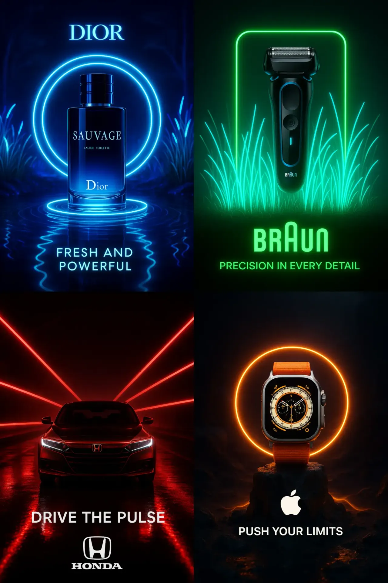 Cinematic Bioluminescent Brand Ad