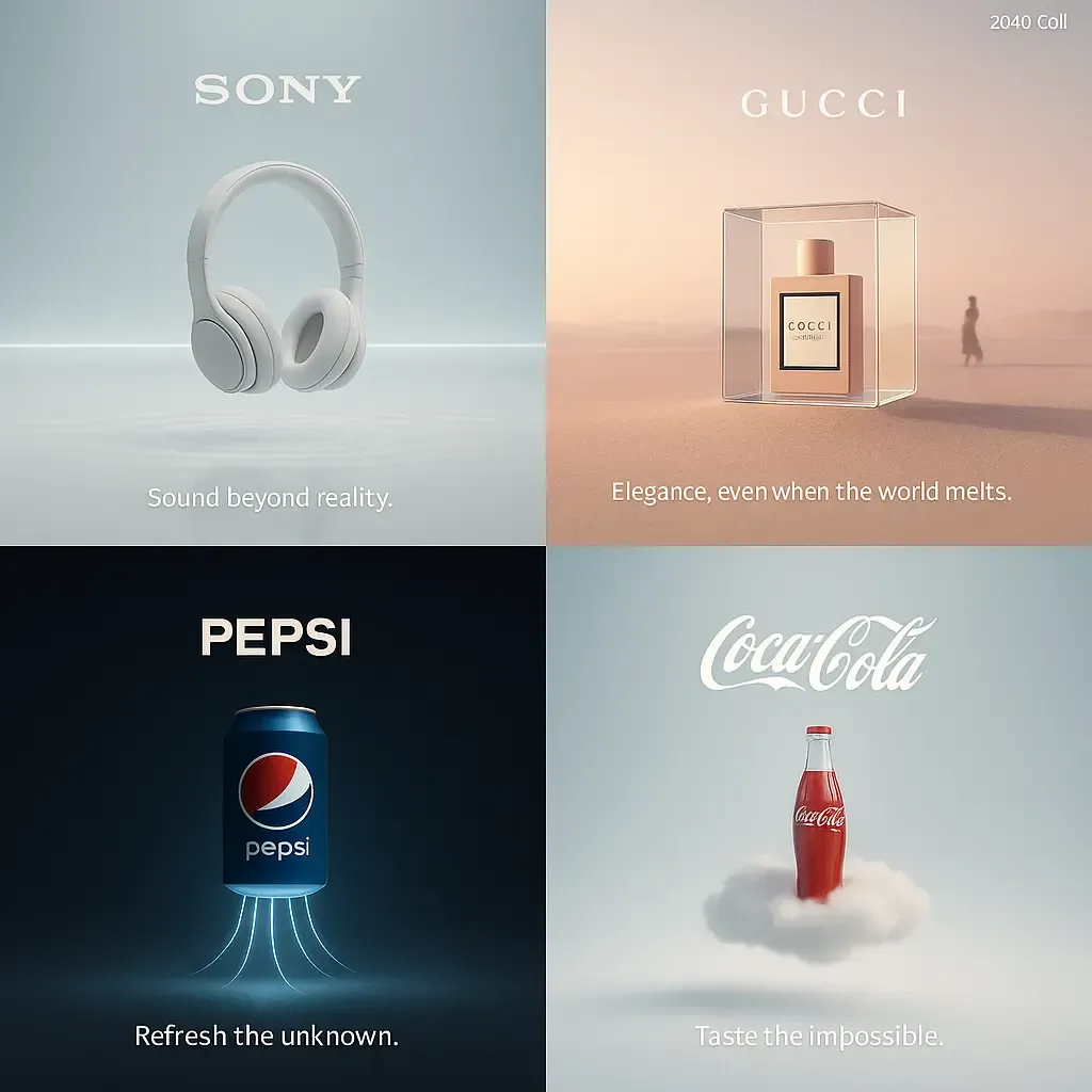 Futuristic Surreal 3D Brand Ad