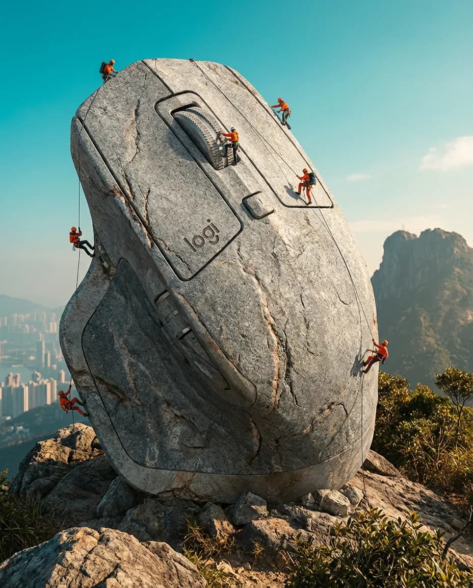 Colossal Stone Product Integrated Mountain Landscape Template