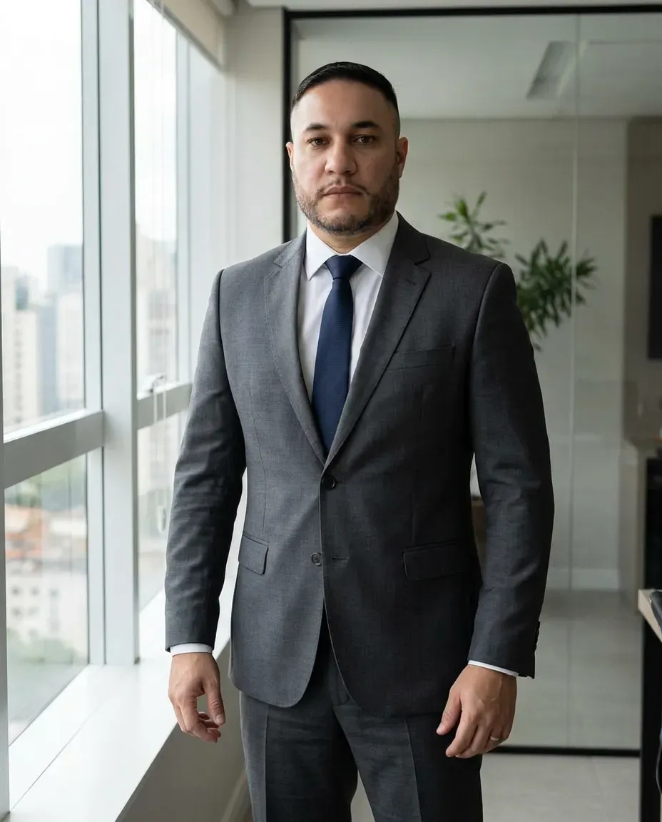 Full-Length Corporate Portrait, Cinematic Natural-Light Photography