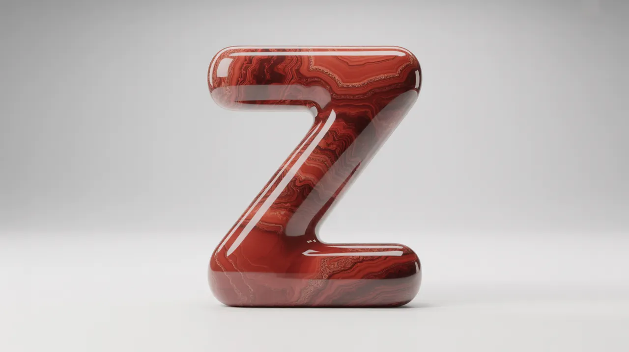 Text Style: Red Jasper Stone