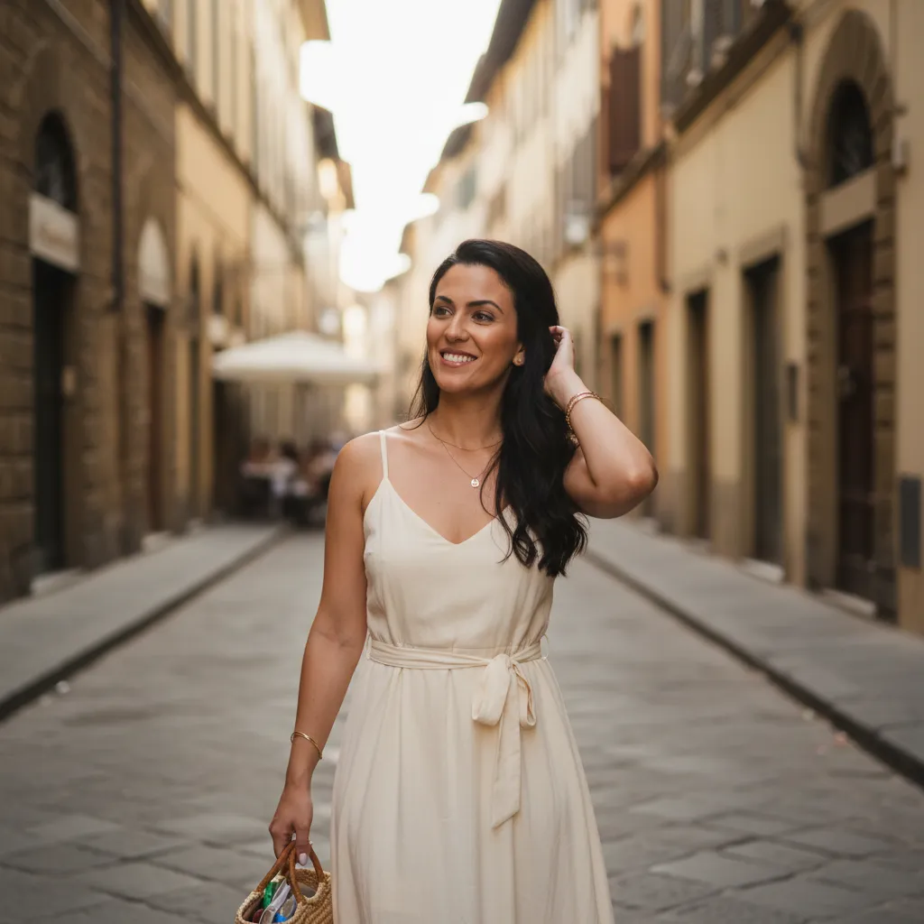 Cinematic Walk Through Florence Streets