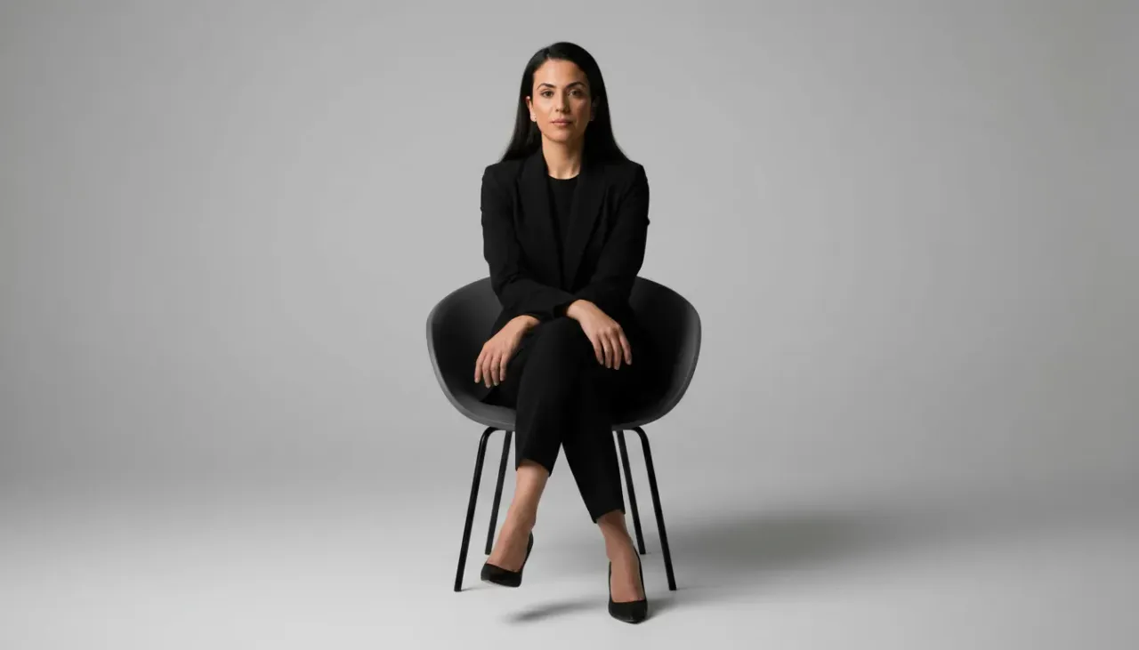 Corporate Executive Portrait with Modern Aesthetic