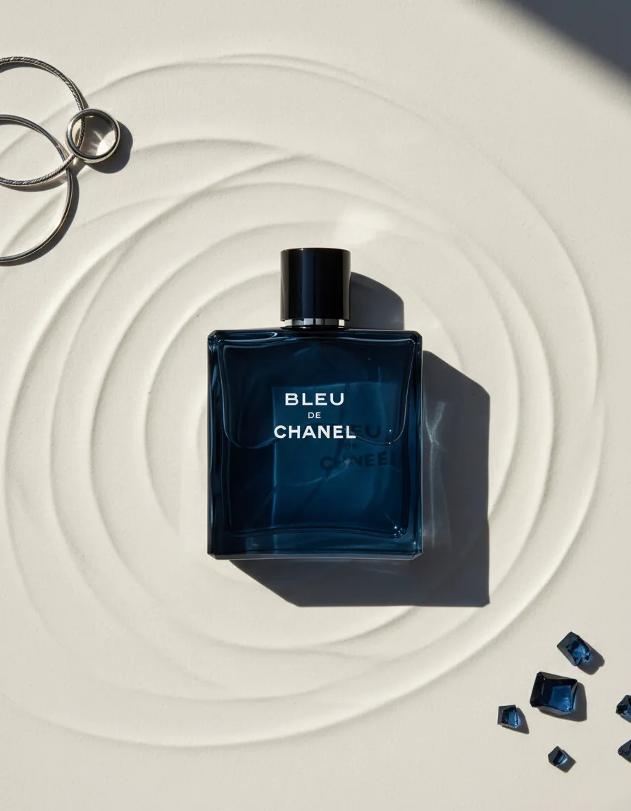 High-End Top-Down Editorial Product Shot