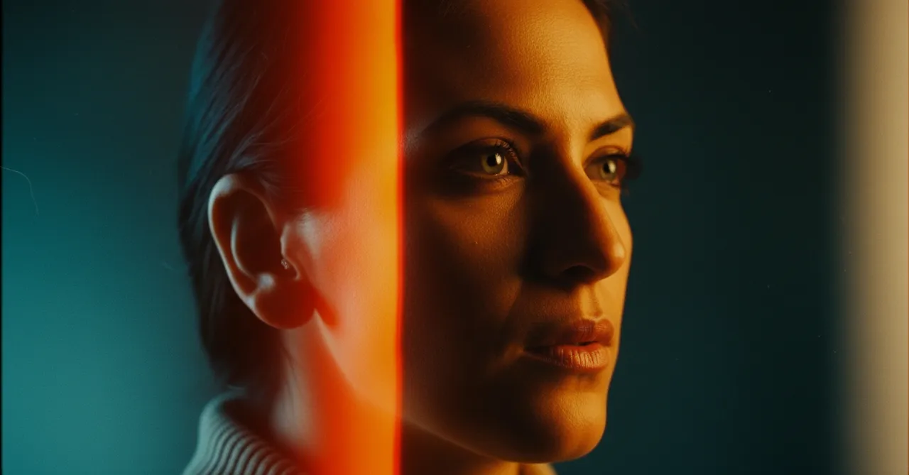 Cinematic Vintage Film Close-Up