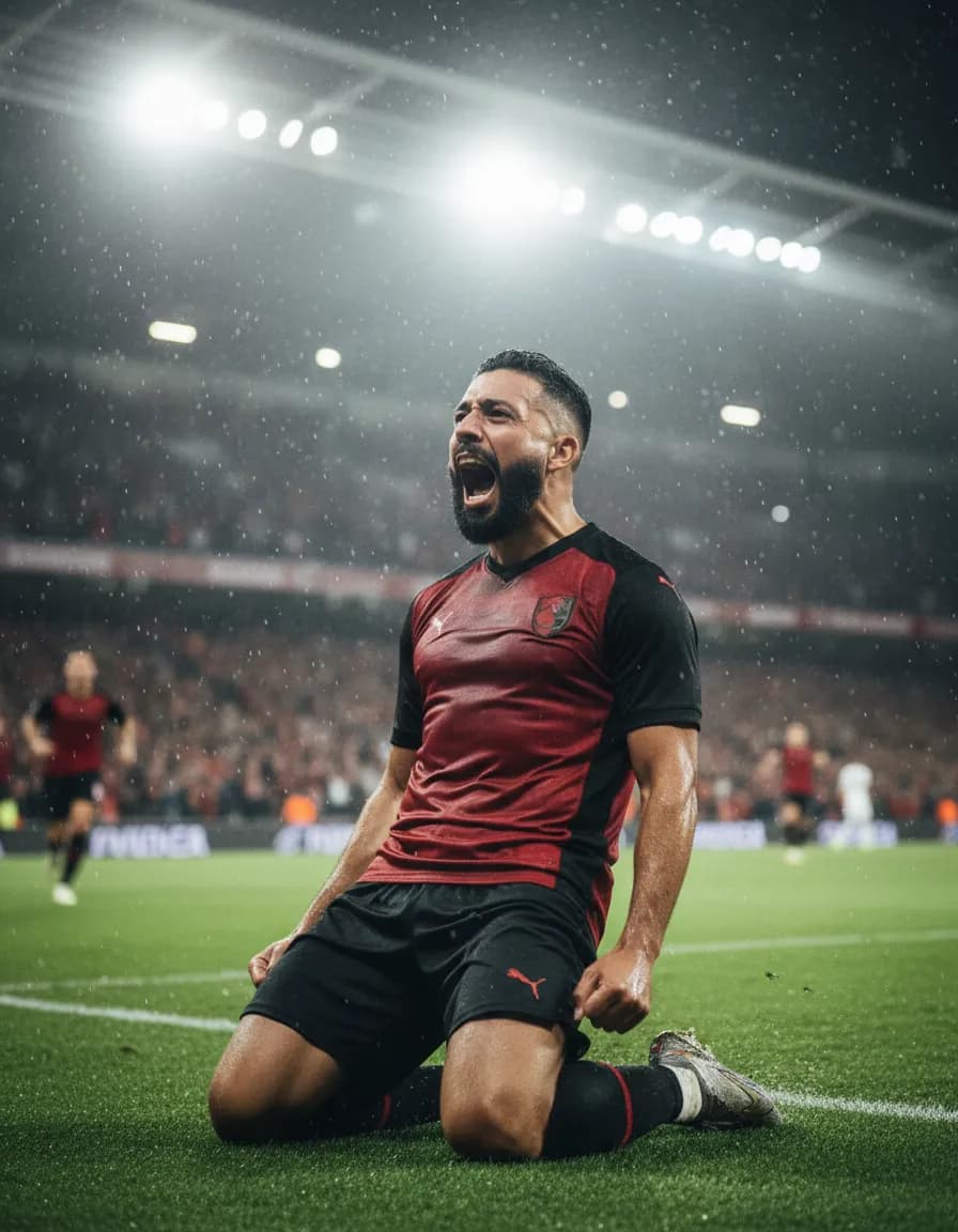 Emotional Cinematic Soccer Goal Celebration Template