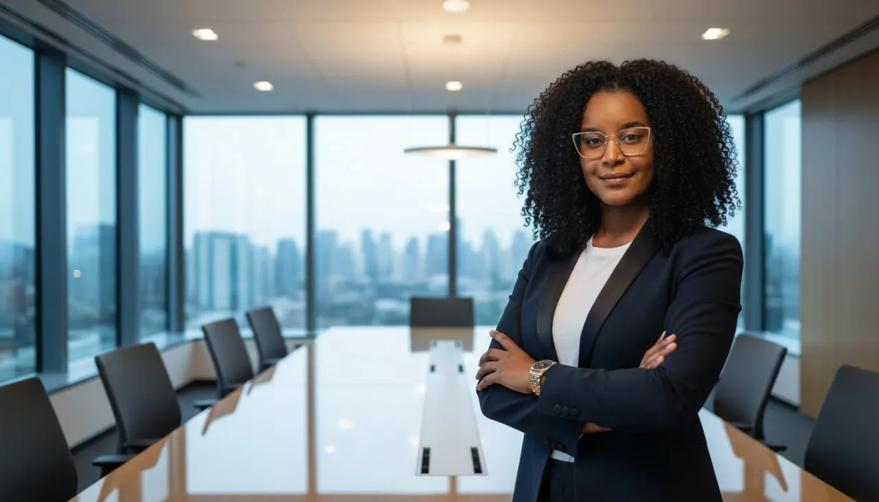 Executive CEO Portrait in Boardroom - Imagem 1