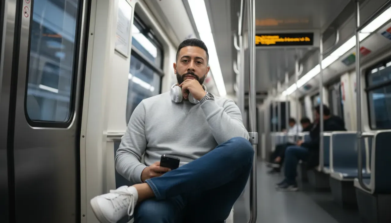 Modern Metro Lifestyle Editorial Portrait