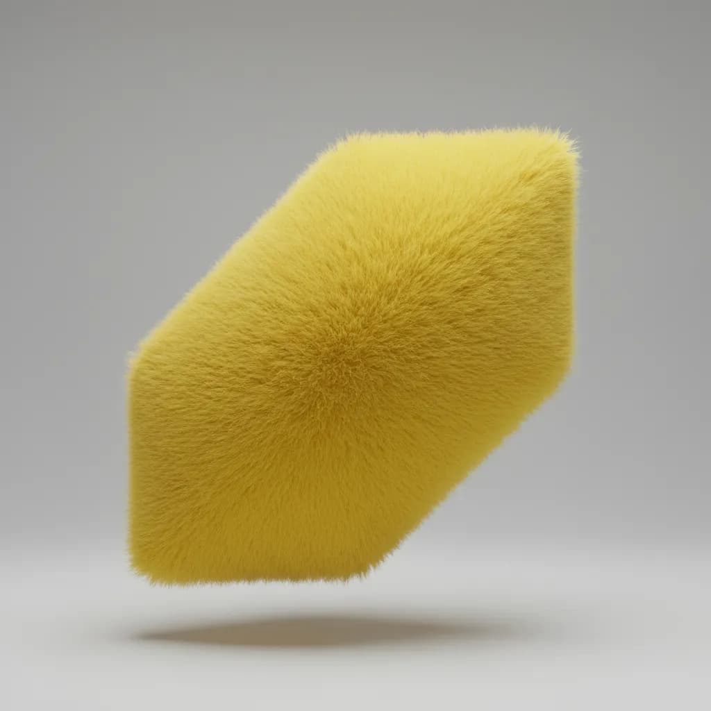 Furry 3D Icon Render