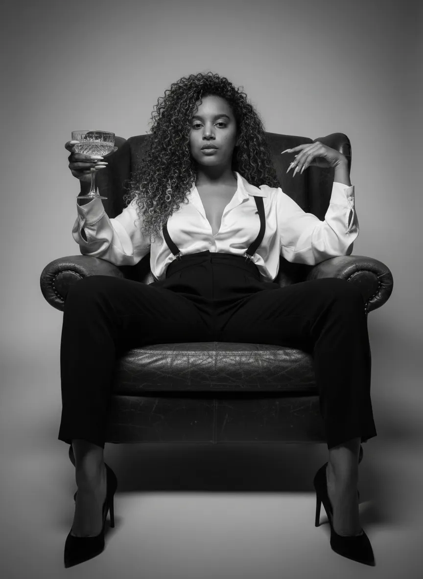 Cinematic Baddie Power Portrait