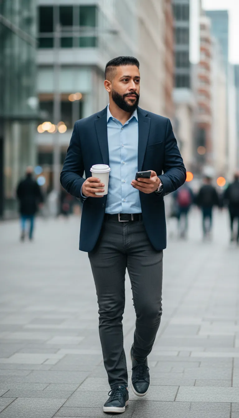 Urban Business Lifestyle Editorial Portrait Template