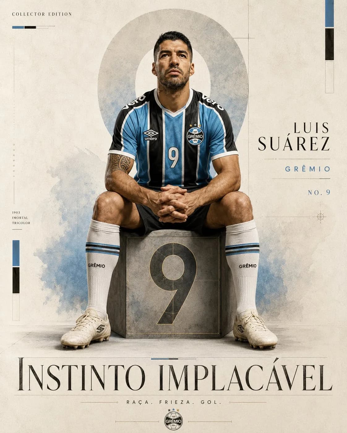Ultra-Premium FIFA World Cup 2026 Editorial Football Poster - Imagem 1