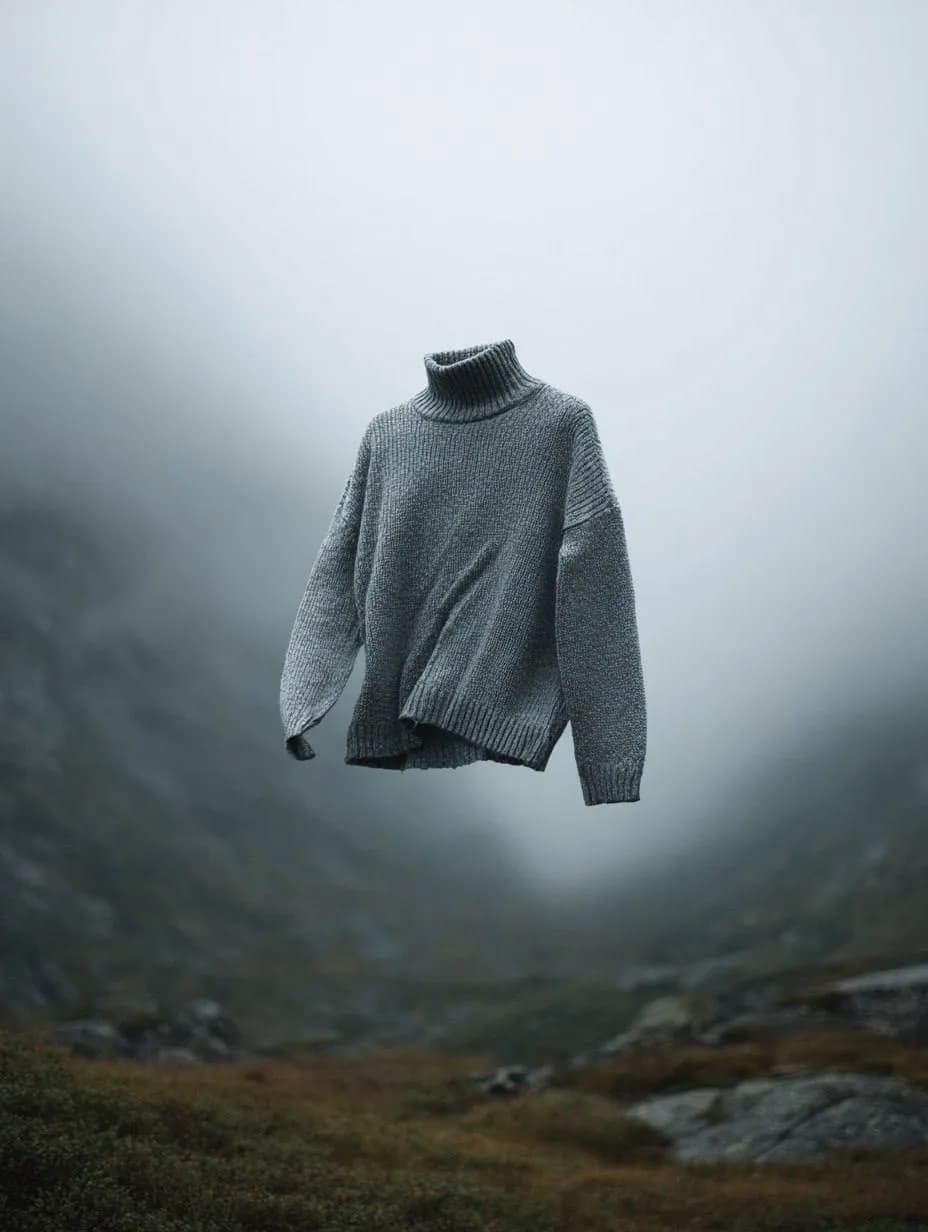 Cinematic Floating Garment