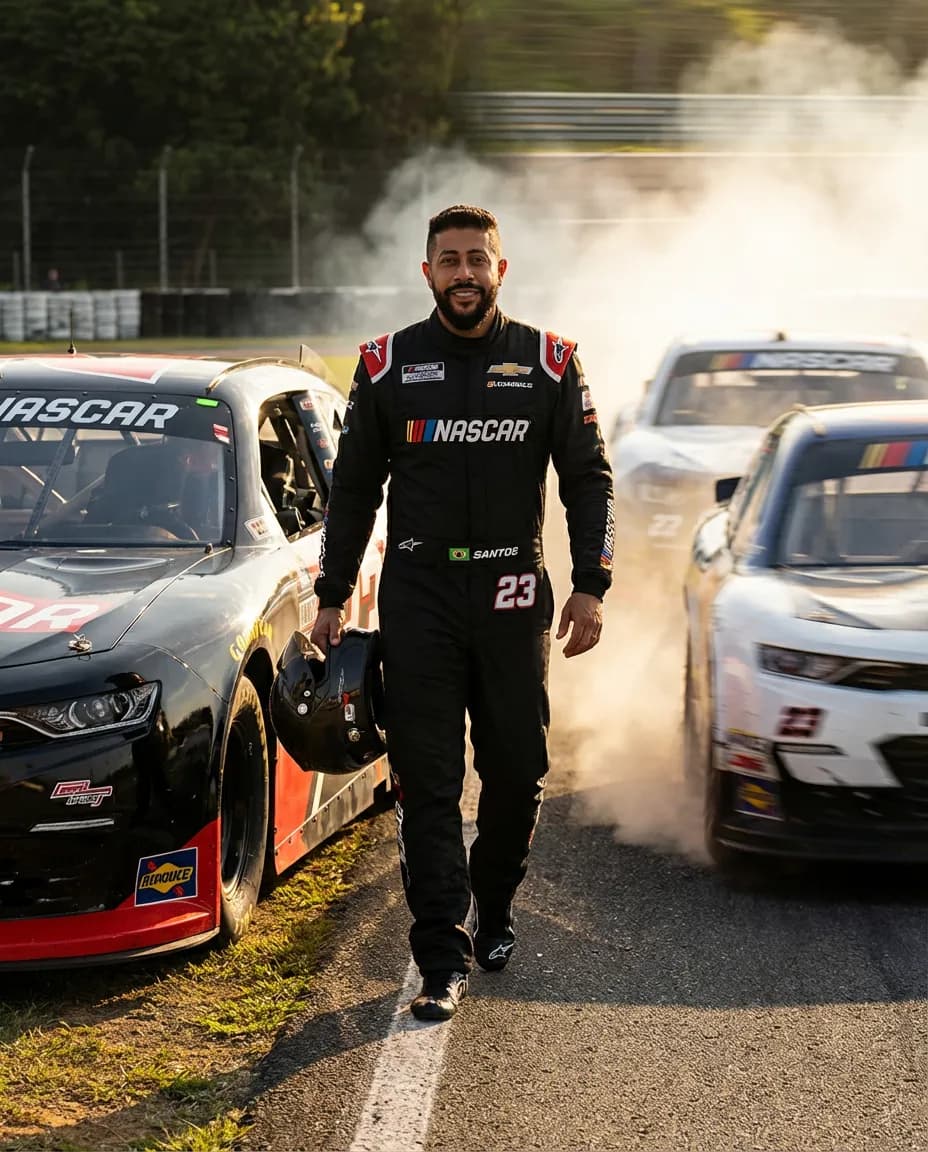 Ultra-Realistic Cinematic NASCAR Hero Walk Template