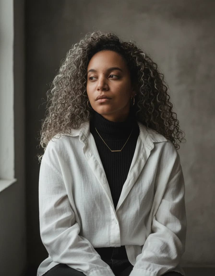 Indie Film Introspective Studio Portrait Template