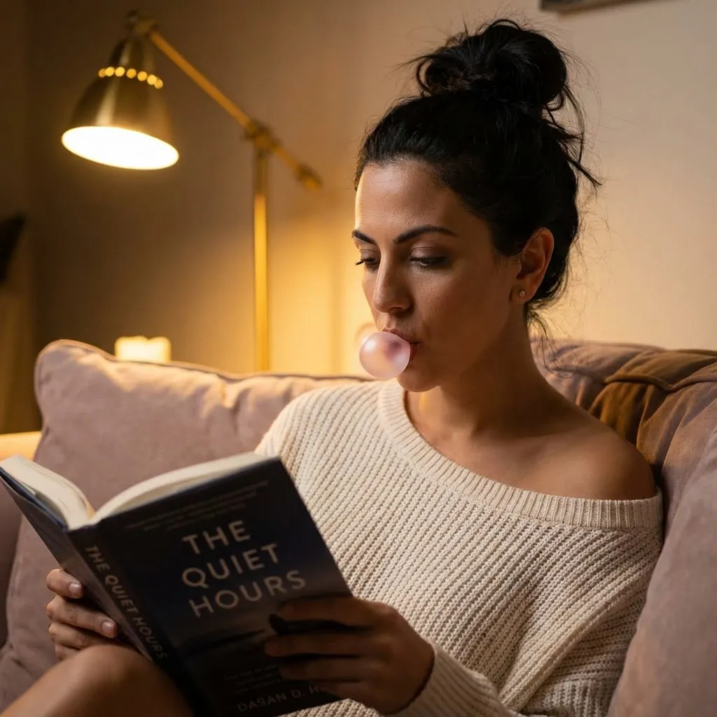 Cozy Cinematic Indoor Portrait Photography with Warm Lighting