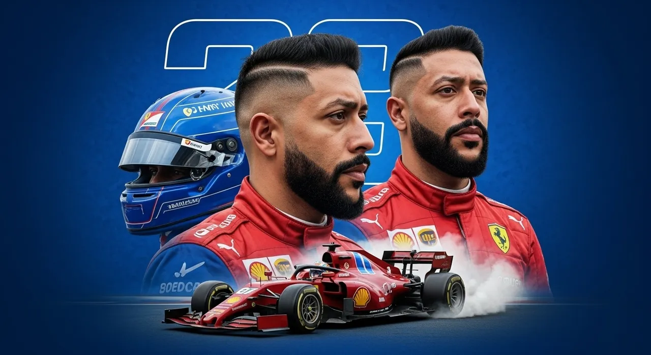 Cinematic Formula 1 Racing Poster