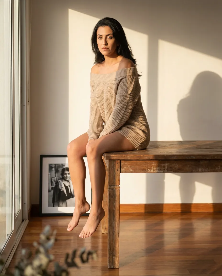 Cinematic Golden Hour Portrait