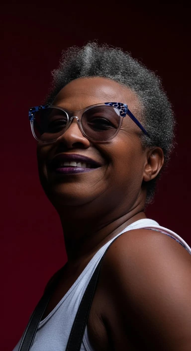 Crimson Dominance Portrait