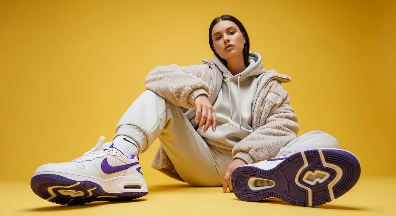 Butter Yellow Sneaker Editorial